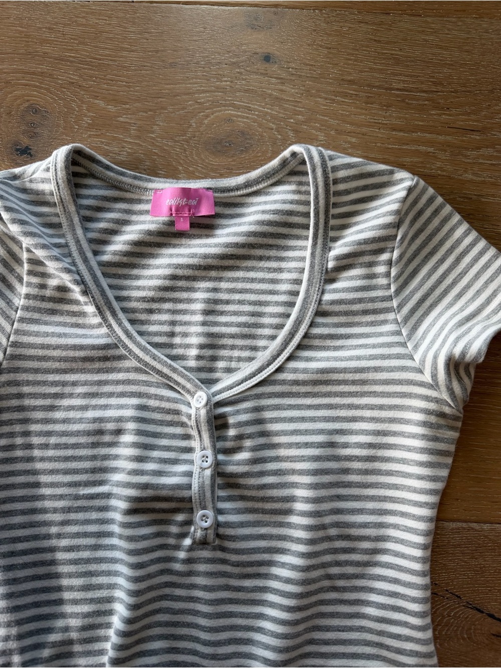 edikted striped top